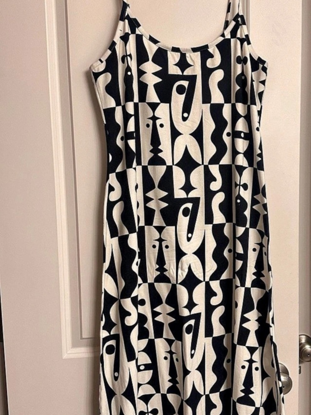 Nooworks Spaghetti Slip Dress illusions XL